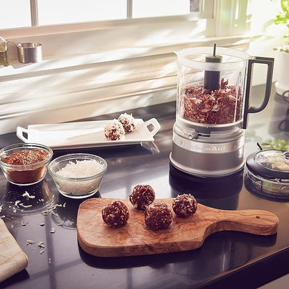 KitchenAid 5 Cup Food Chopper KFC0516CU, Contour Silver