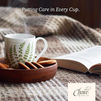 Choice Organics - Organic Rooibos Tea (6 Pack) - Fair Trade - Compostable - Caffeine Free - 96 Organic Herbal Tea Bags