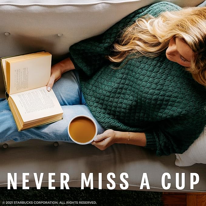 Starbucks K-Cup Coffee Pods, Medium Roast Coffee, Pike Place Roast For Keurig Brewers, 100% Arabica, 1 Box (22 Pods)