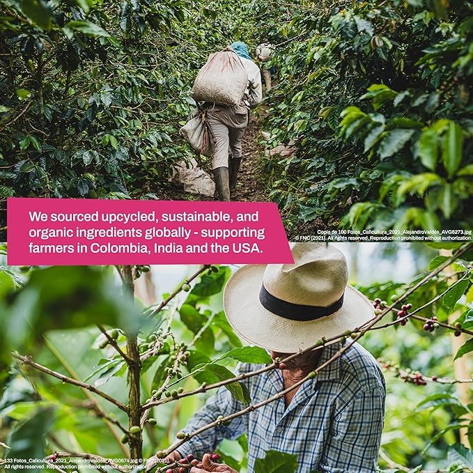 Projo* Power Coffee – Instant Coffee with 11g Protein – Grass-Fed Hydrolyzed Bovine Collagen & 175mg Caffeine – Vanilla Latte Flavor – Organic – Energy Support – 12 Single-Serve Packets