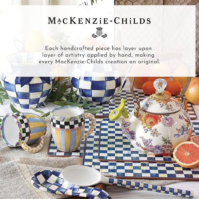 MACKENZIE-CHILDS My Mug, Decorative Ceramic Coffee Mug with Handle, Q