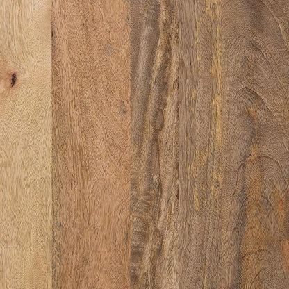 SIMPLIHOME Hunter Small Lift Top Coffee Table - 36 inch Wide Solid Mango Wood and Metal Industrial Cocktail Table in Natural, Living Room Table with Hidden Storage, 2 Cubbies, and Hairpin Legs