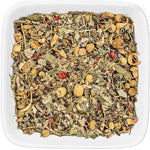 Load image into Gallery viewer, Tealyra - Tranquil Dream - Chamomile Honeybush Lavender - Calming - Relaxing - Herbal Loose Leaf Tea - Caffeine-Free - All Natural - 110g (4-ounce)