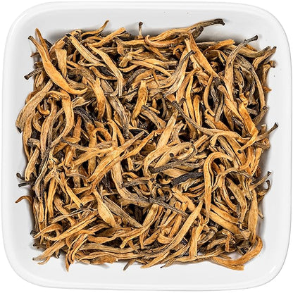 Tealyra - Imperial Golden Monkey - Yunnan Black Loose Leaf Tea - Best Chinese Black Tea - Bold Caffeine - 110g (4-ounce)