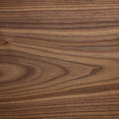 Square Wood Coffee Table for Living Room Modern Drum Wooden Fluted Handcraft Center Tea Cocktail Small Space, Easy Assembly 31.5" W x13.77 H Walnut